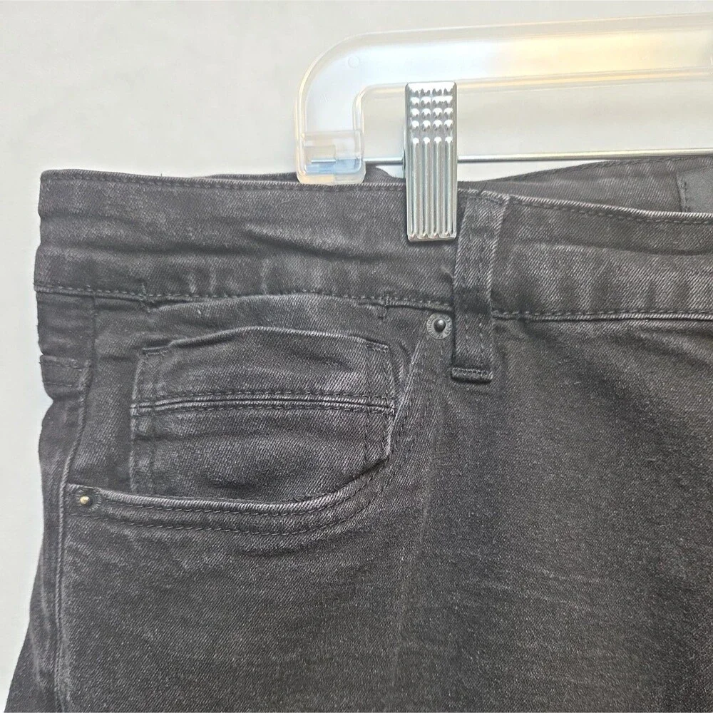 Kenneth Cole Men Black Jeans Straight Leg Fit 38X32 Stretch New York NEW